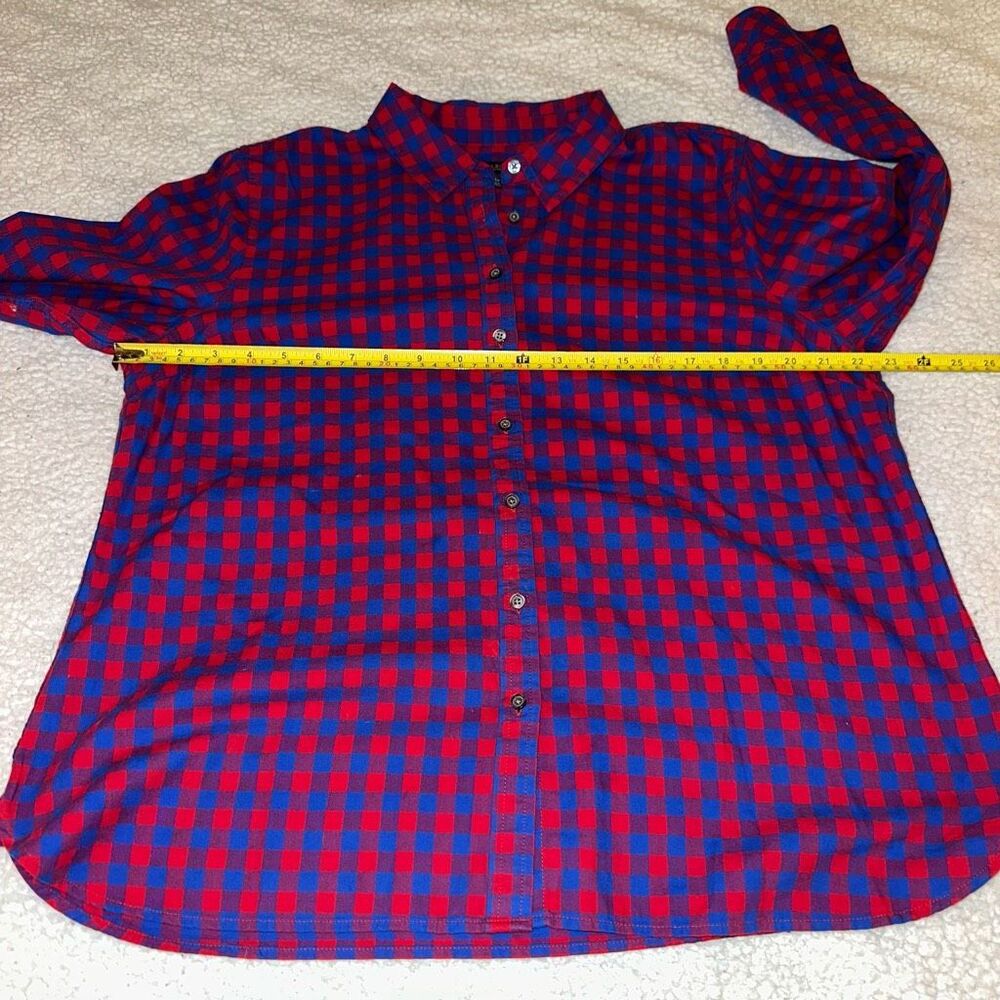 Talbots Petites Xlp Collared Button Down Ls Women… - image 8